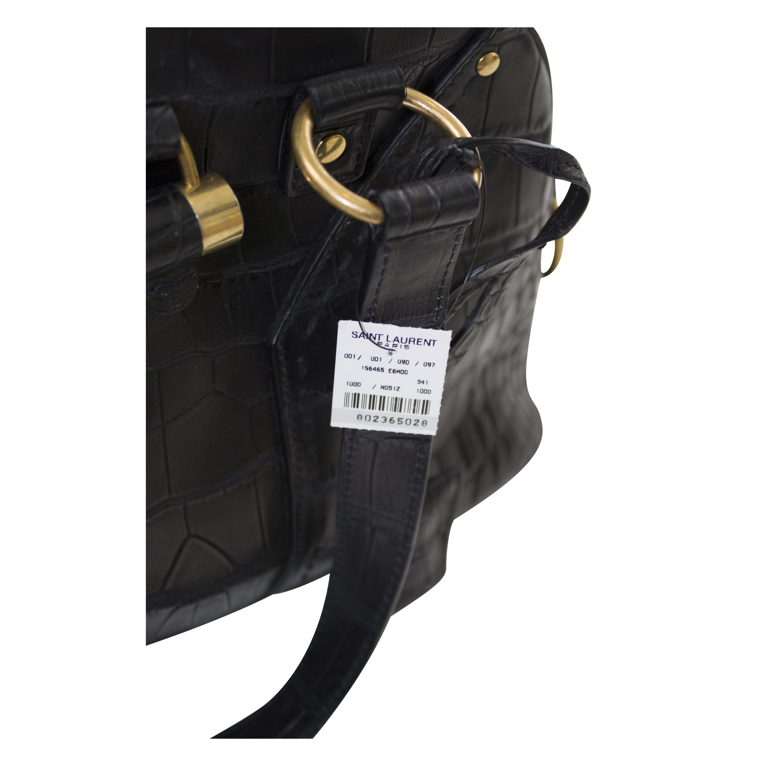 NWT - FURLA Calipso Tote w/ Black Leather Straps & Gold Zipper